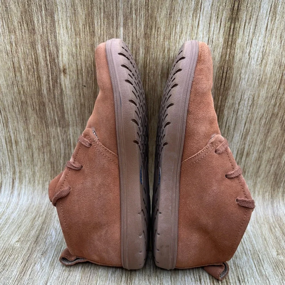 Lems Chukka Boots Men's Size 9.5 Lions Mane Suede Zero Drop Minimalist LM190419B